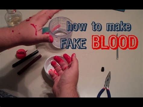 how to make fake blood that will not stain clothes|non staining stage blood.